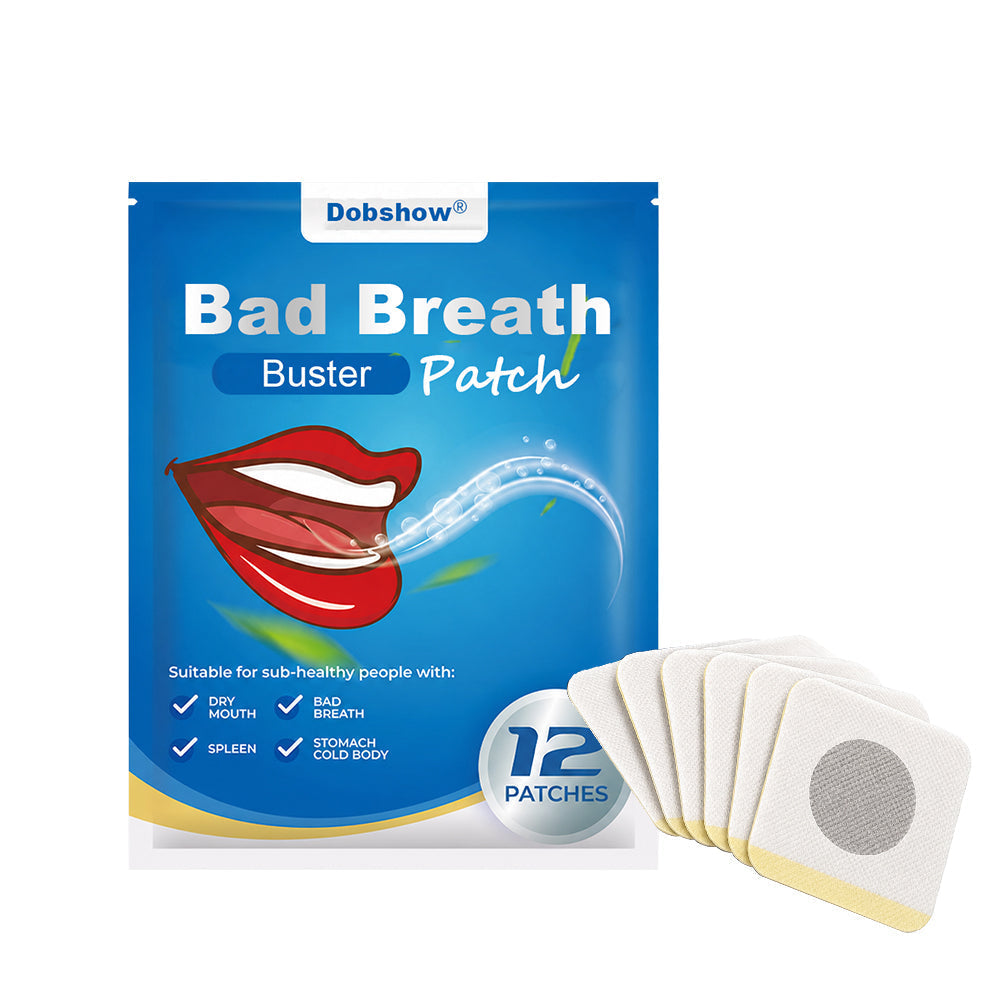 🔥Best Seller🔥Dobshow® Bad Breath Buster Patch-Regulates intestinal flora and eliminates oral odor🎉Special limited-time discount