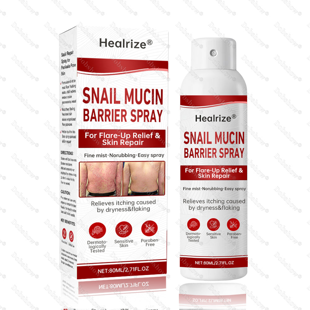 š„Best Sellerš„HealrizeĀ® Snail Mucin Barrier Spray for Flare-Up Relief & Skin RepairšSpecial limited-time discount