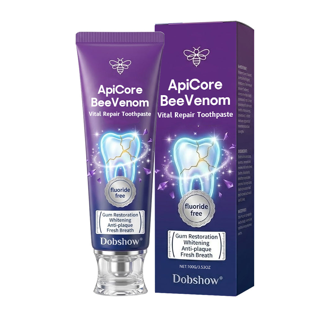 `🐝 Dobshow® ApiCore BeeVenom Vital Repair Toothpaste