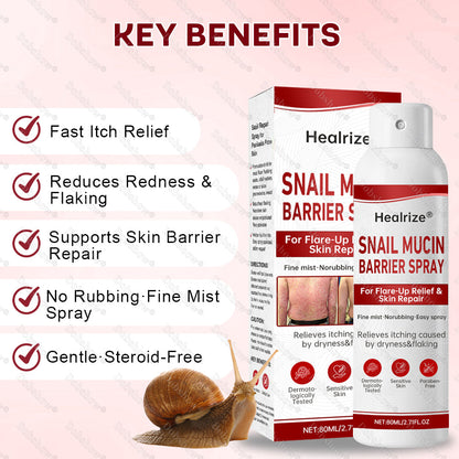 🔥Best Seller🔥Healrize® Snail Mucin Barrier Spray for Flare-Up Relief & Skin Repair🎉Special limited-time discount