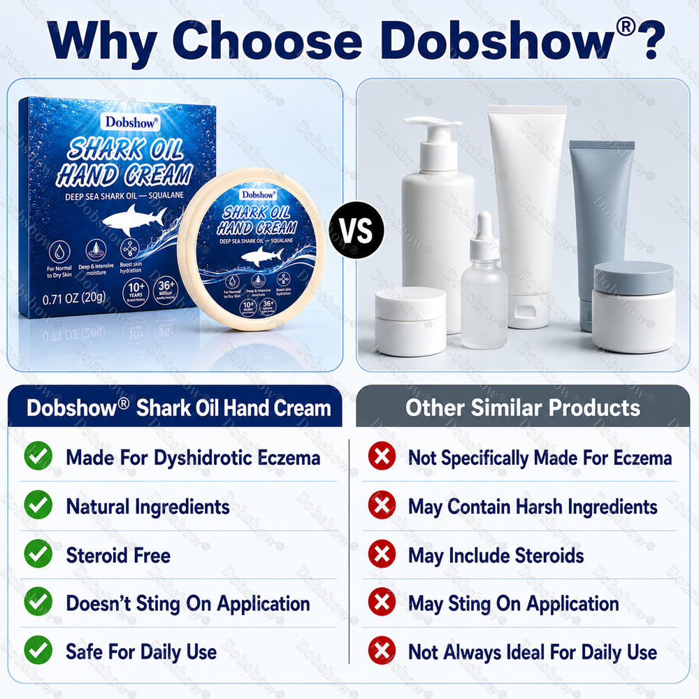 🏆𝐎𝐟𝐟𝐢𝐜𝐢𝐚𝐥 𝐔𝐒 𝐒𝐭𝐨𝐫𝐞-Dobshow® Shark Oil Hand Cream🦈✨Time-Limited Discount🎉