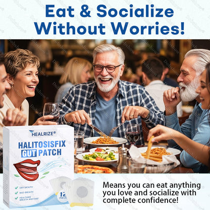 🔥Best Seller🔥Healrize® HalitosisFix Gut Patch-Regulates intestinal flora and eliminates oral odor🎉Special limited-time discount