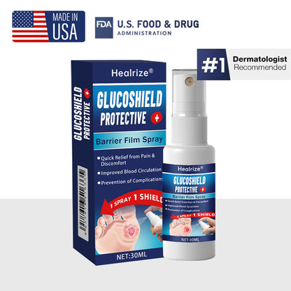 `Healrize® GlucoShield Protective Barrier Film Spray