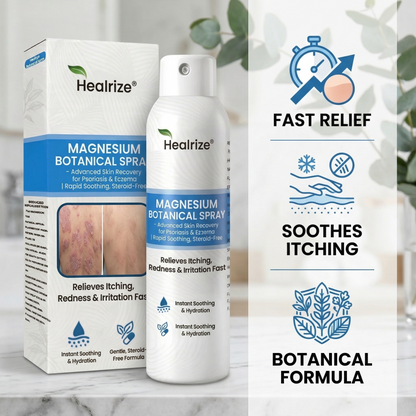 🎉Special limited-time discount | Healrize® Magnesium Botanical Spray – Advanced Skin Recovery for Psoriasis & Eczema | Rapid Soothing, Steroid-Free🚀Global Shipping