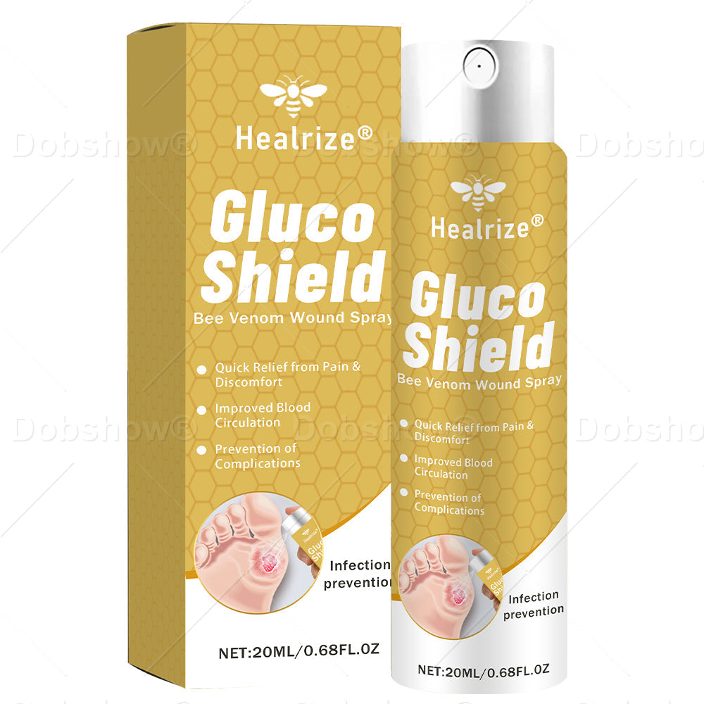 Best Seller🔥 Healrize® GlucoShield Bee Venom Wound Spray-Supports diabetic foot care & speeds up wound recovery 🎉Special limited-time discount