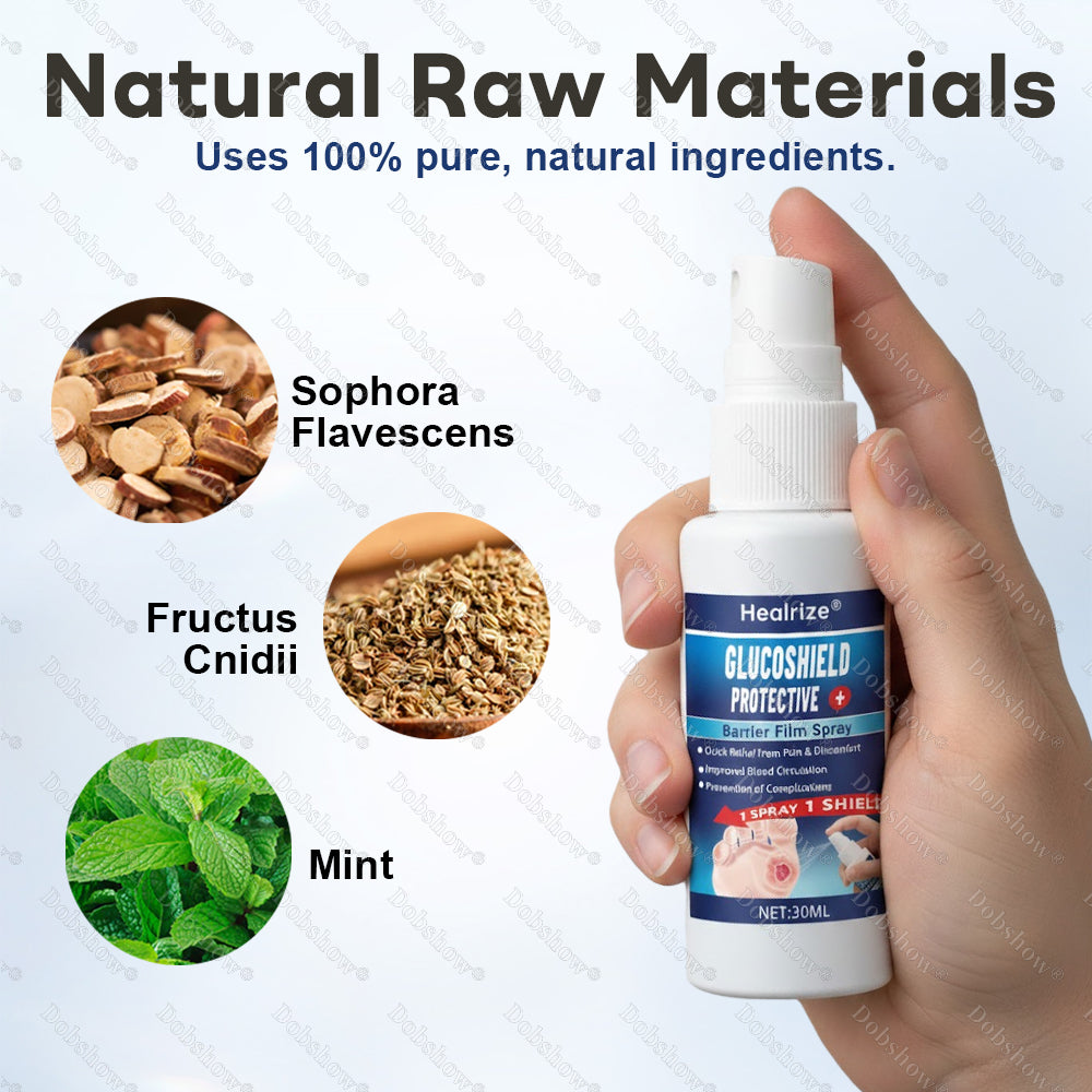 `Healrize® GlucoShield Protective Barrier Film Spray