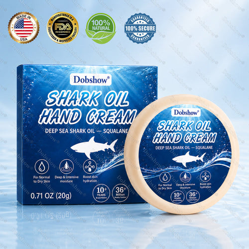 🏆𝐎𝐟𝐟𝐢𝐜𝐢𝐚𝐥 𝐔𝐒 𝐒𝐭𝐨𝐫𝐞-Dobshow® Shark Oil Hand Cream🦈✨Time-Limited Discount🎉
