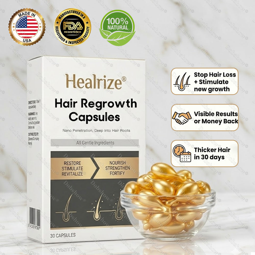 Best Seller🔥 Healrize® Hair Regrowth Capsules, Newly Upgraded,Nano Penetration, Deep into Hair Roots🎉𝙇𝙞𝙢𝙞𝙩𝙚𝙙-𝙏𝙞𝙢𝙚 𝙊𝙛𝙛𝙚𝙧