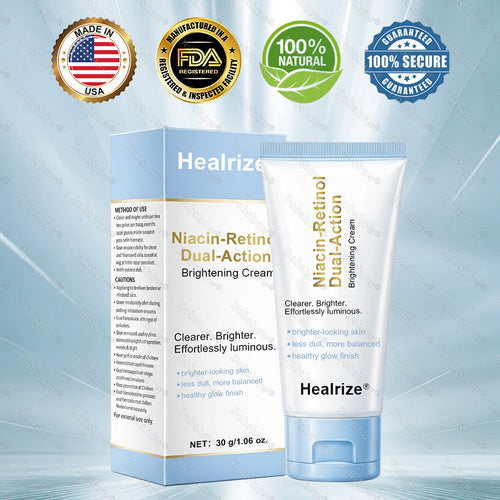 `Healrize® Niacin-Retinol Dual-Action Brightening Cream ✨