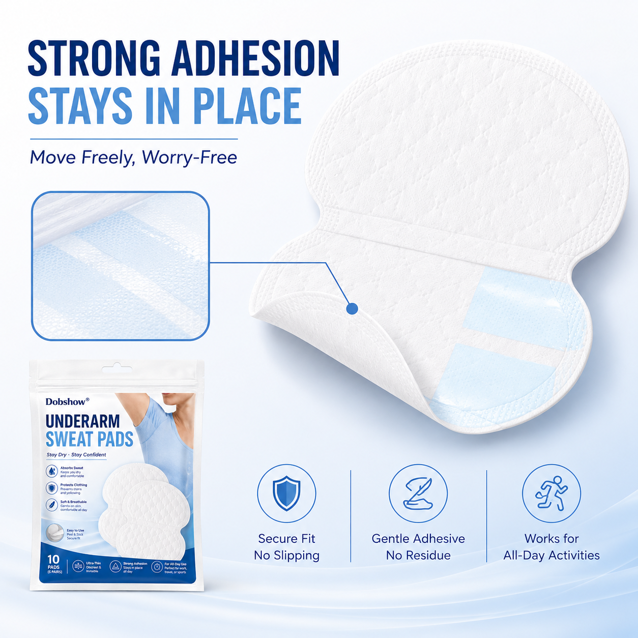 Dobshow® Underarm Sweat Pads