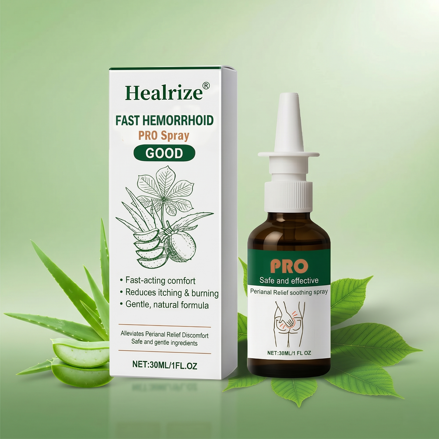 🔥Best Seller🔥Healrize® Fast Hemorrhoid PRO Spray-Stop Bleeding, Shrink Lumps, Instant Cool Comfort🎉Special limited-time discount