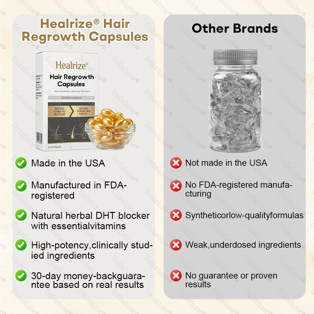 Best Seller🔥 Healrize® Hair Regrowth Capsules, Newly Upgraded,Nano Penetration, Deep into Hair Roots🎉𝙇𝙞𝙢𝙞𝙩𝙚𝙙-𝙏𝙞𝙢𝙚 𝙊𝙛𝙛𝙚𝙧