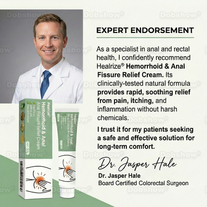 `Healrize® Hemorrhoid & Anal Fissure Relief Cream