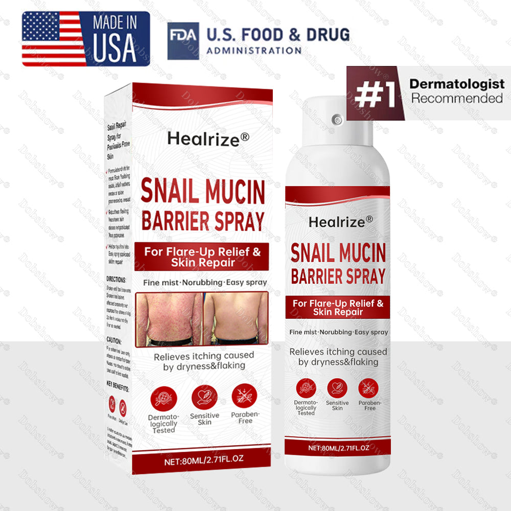 🔥Best Seller🔥Healrize® Snail Mucin Barrier Spray for Flare-Up Relief & Skin Repair🎉Special limited-time discount