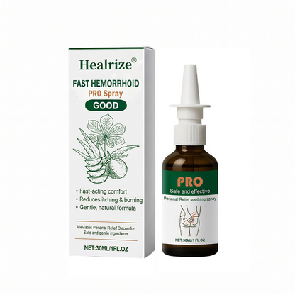 🔥Best Seller🔥Healrize® Fast Hemorrhoid PRO Spray-Stop Bleeding, Shrink Lumps, Instant Cool Comfort🎉Special limited-time discount
