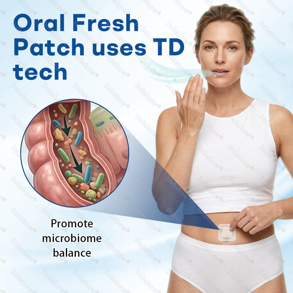 🔥Best Seller🔥Dobshow® Bad Breath Buster Patch-Regulates intestinal flora and eliminates oral odor🎉Special limited-time discount