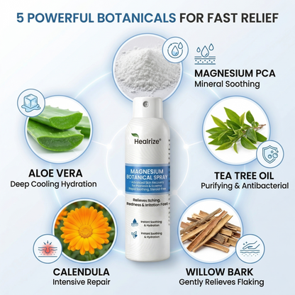 🎉Special limited-time discount | Healrize® Magnesium Botanical Spray – Advanced Skin Recovery for Psoriasis & Eczema | Rapid Soothing, Steroid-Free🚀Global Shipping