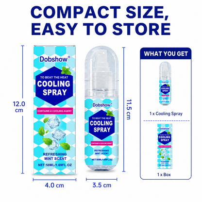 Dobshow® Body Cooling Spray,Cool Spray for Summer