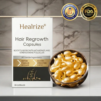 🔥𝙇𝙞𝙢𝙞𝙩𝙚𝙙-𝙏𝙞𝙢𝙚 𝙊𝙛𝙛𝙚𝙧 | Healrize® Hair Regrowth Capsules| Revive Follicles, Boost Hair Volume