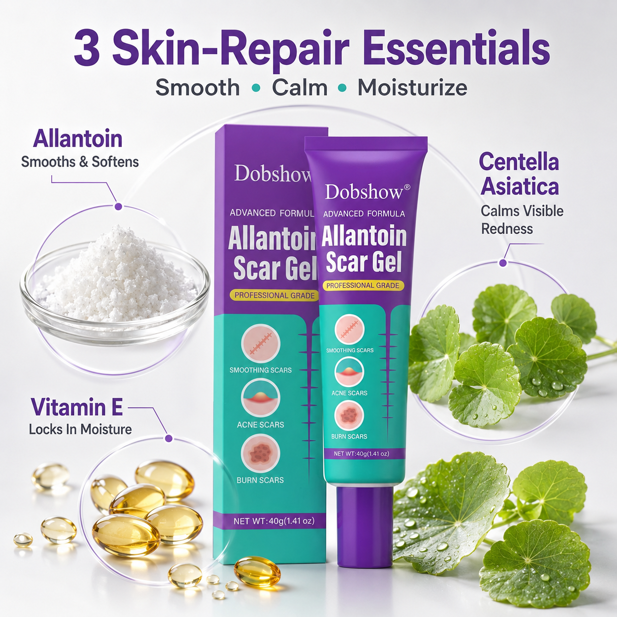 Dobshow® Allantoin Scar Gel- limited-time discount