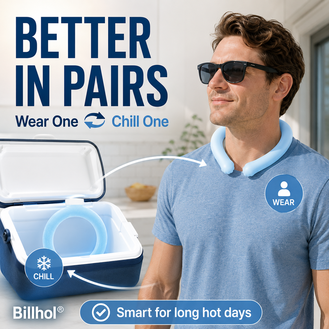 Billhol® Cooling Neck Ring