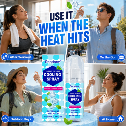 Dobshow® Body Cooling Spray,Cool Spray for Summer